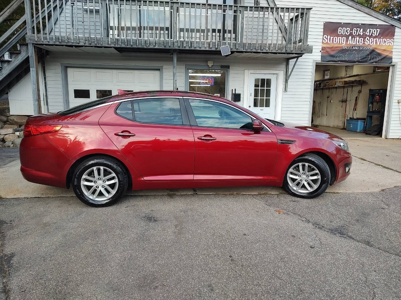 2013 Kia Optima for sale at Strong Auto Services LLC in Chichester, NH