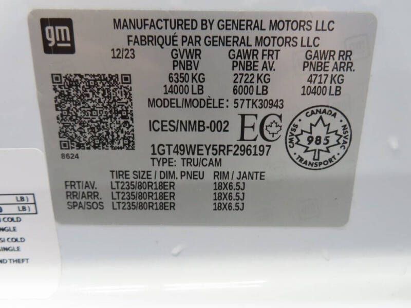 2024 GMC Sierra 3500HD