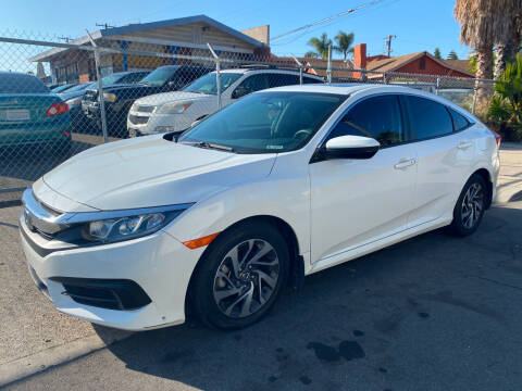 2018 Honda Civic for sale at UNIQUE AUTOMOTIVE GROUP in San Diego CA