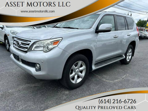 2010 Lexus GX 460 for sale at ASSET MOTORS LLC in Westerville OH