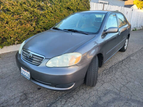 2007 Toyota Corolla for sale at Castillo Auto Group Inc in San Leandro CA