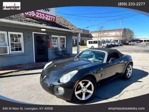 2009 Pontiac Solstice for sale at Empire Auto Sales in Lexington KY