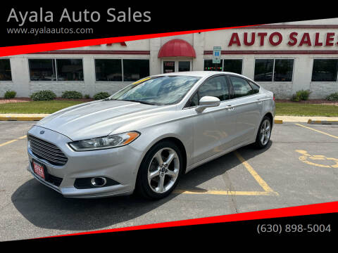 2014 Ford Fusion for sale at Ayala Auto Sales in Aurora IL