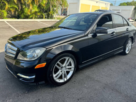 2013 Mercedes-Benz C-Class for sale at Wholesale Motors of Florida LLC in Boca Raton FL