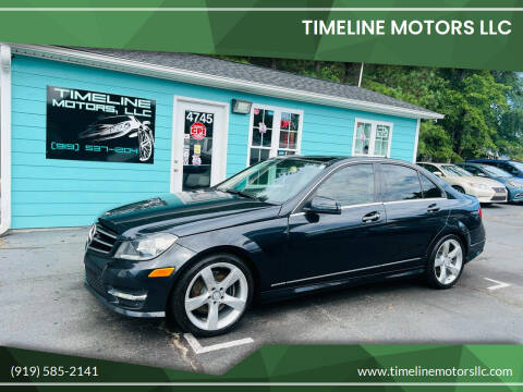2014 Mercedes-Benz C-Class for sale at Timeline Motors LLC in Clayton NC
