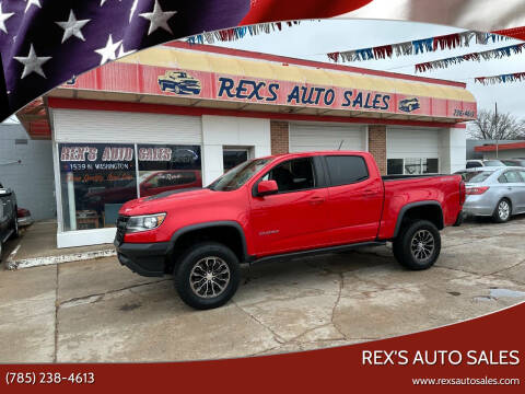 2019 Chevrolet Colorado for sale at Rex's Auto Sales in Junction City KS