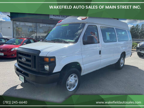 2013 Ford E-Series for sale at Wakefield Auto Sales of Main Street Inc. in Wakefield MA