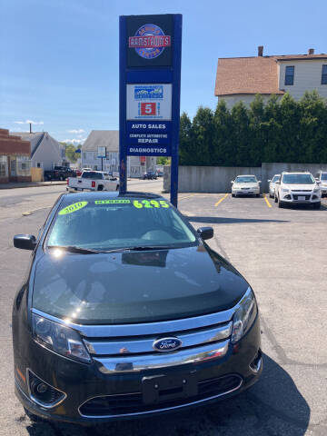 2010 Ford Fusion Hybrid for sale at Ramstroms Service Center in Worcester MA