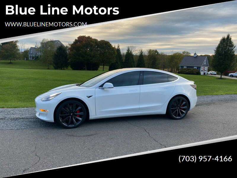 2020 Tesla Model 3 for sale at Blue Line Motors in Winchester VA