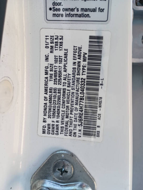 2011 Honda CR-V EX-L