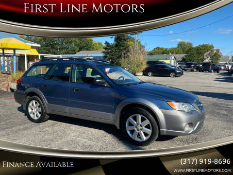 2009 Subaru Outback for sale at First Line Motors in Brownsburg IN