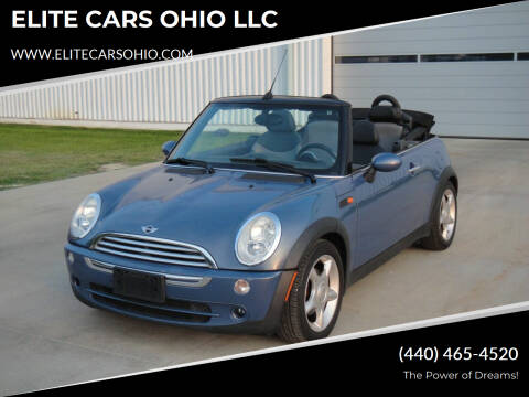 2006 MINI Cooper for sale at ELITE CARS OHIO LLC in Solon OH