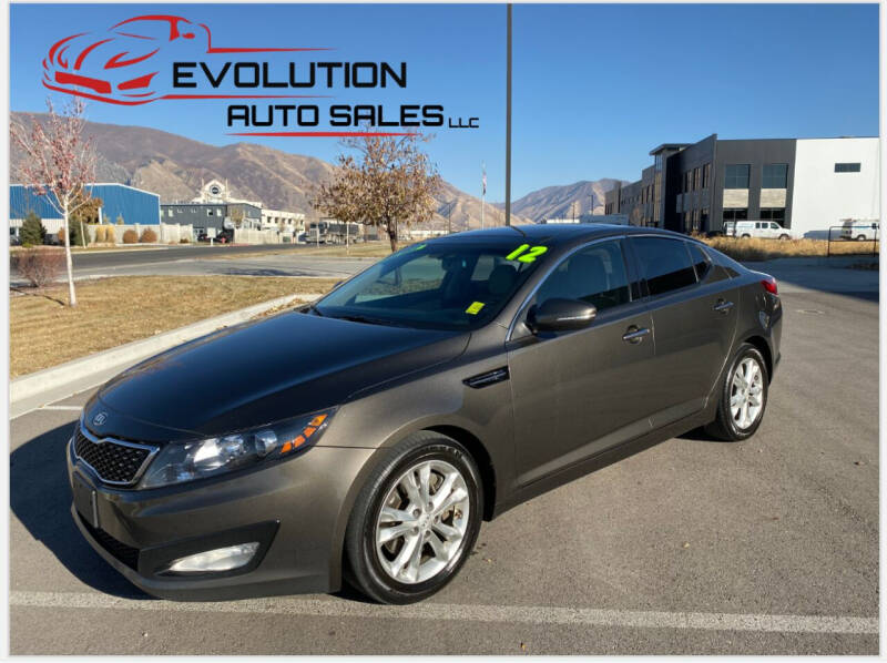 2012 Kia Optima for sale at Evolution Auto Sales LLC in Springville UT
