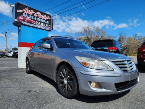 2009 Hyundai Genesis for sale at Auto Outlet Sales and Rentals in Norfolk VA