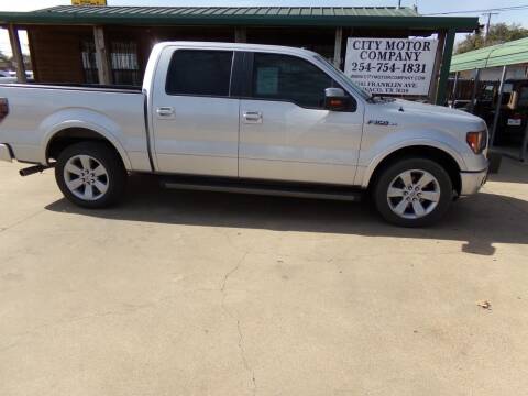 2012 Ford F-150 for sale at CITY MOTOR COMPANY in Waco TX