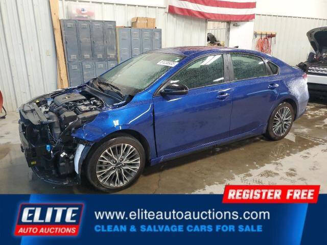 Blue 2024 Kia Forte GT-Line GT-Line 4dr Sedan 1