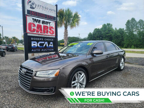 2015 Audi A8 L for sale at Let's Go Auto Of Columbia in West Columbia SC