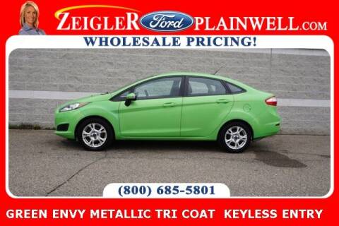 2014 Ford Fiesta for sale at Zeigler Ford of Plainwell- Jeff Bishop in Plainwell MI
