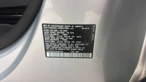 2018 Volkswagen Atlas 2.0T S