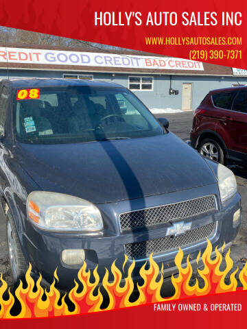2008 Chevrolet Uplander for sale at Holly's Auto Sales Inc in Lake Station IN