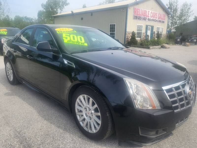 2012 Cadillac CTS for sale at Reliable Cars Sales Inc. in Michigan City IN