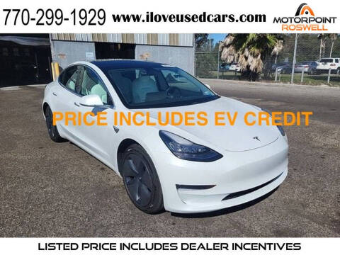 2020 Tesla Model 3 for sale at Motorpoint Roswell in Roswell GA