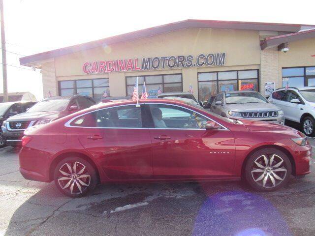 2017 Chevrolet Malibu for sale at Cardinal Motors in Fairfield OH