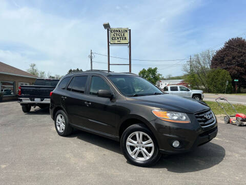 2011 Hyundai Santa Fe for sale at Conklin Cycle Center in Binghamton NY