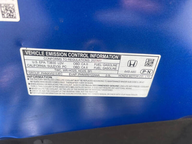 2023 Honda Civic Sport