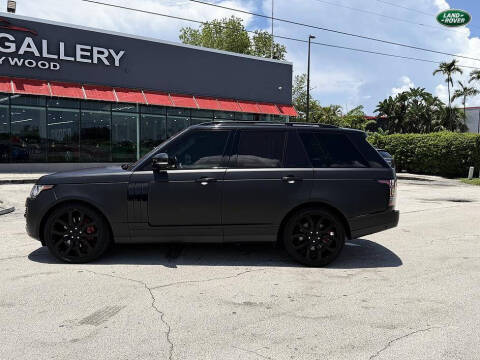 2016 Land Rover Range Rover HSE