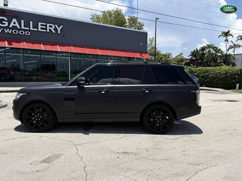 2016 Land Rover Range Rover HSE