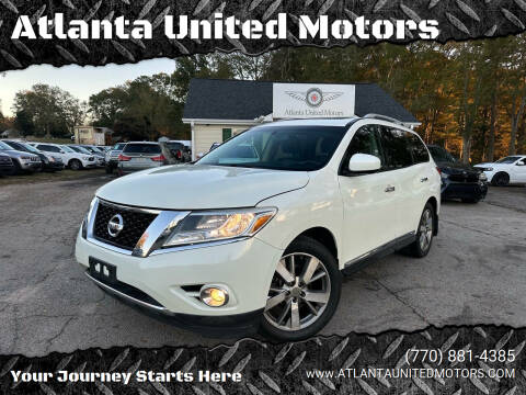 2015 Nissan Pathfinder for sale at Atlanta United Motors in Jefferson GA