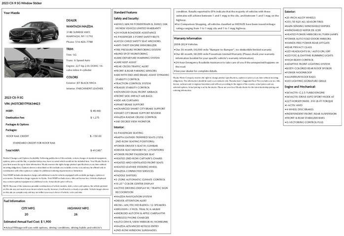 2023 Mazda CX-9 Signature