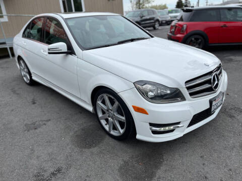 2014 Mercedes-Benz C-Class for sale at TRAX AUTO WHOLESALE in San Mateo CA