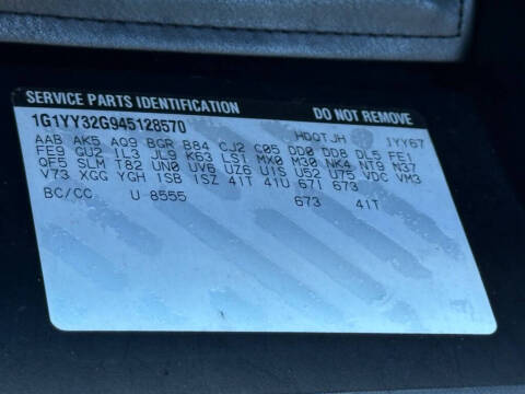 2004 Chevrolet Corvette