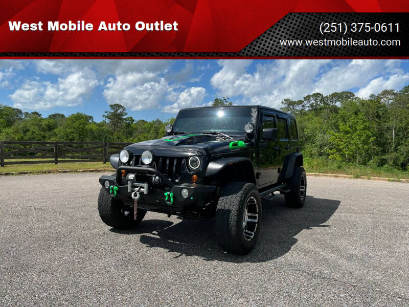 2013 Jeep Wrangler Unlimited for sale at West Mobile Auto Outlet in Mobile AL