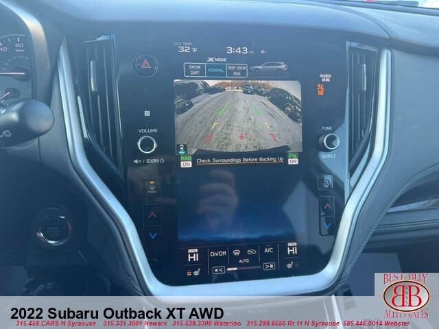 2022 Subaru Outback Onyx Edition XT