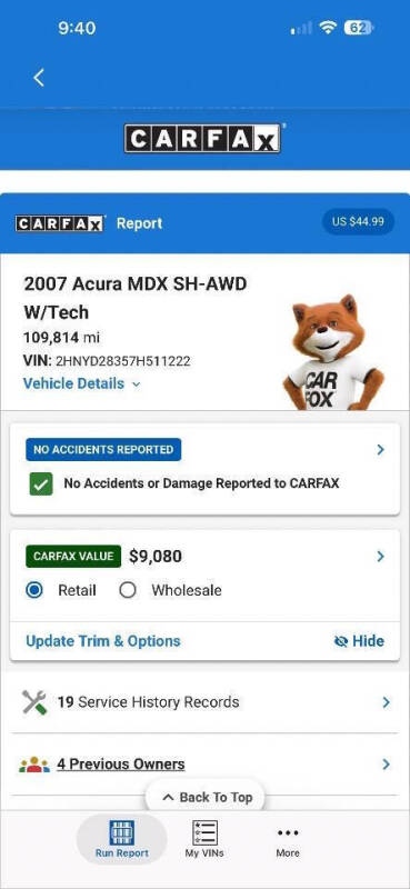 2007 Acura MDX SH-AWD w/Tech