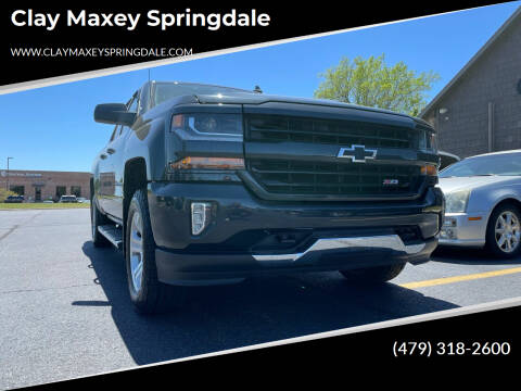2018 Chevrolet Silverado 1500 for sale at Clay Maxey Springdale in Springdale AR