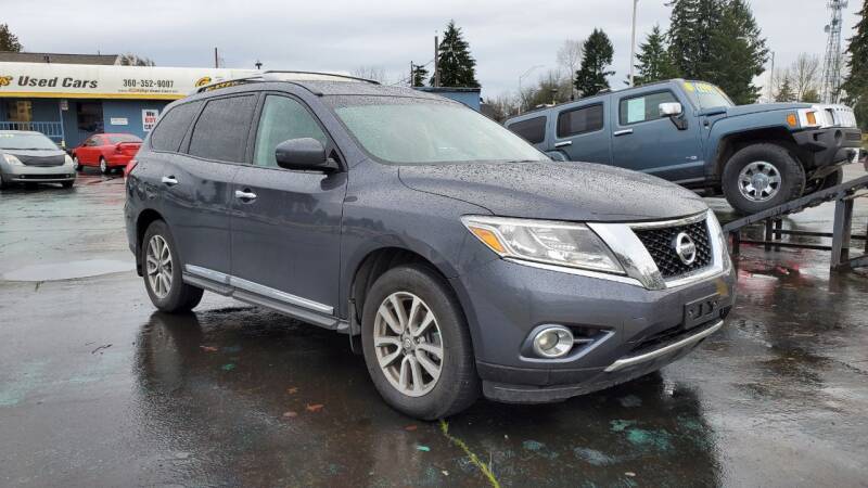 2014 Nissan Pathfinder for sale at Good Guys Used Cars Llc in East Olympia WA