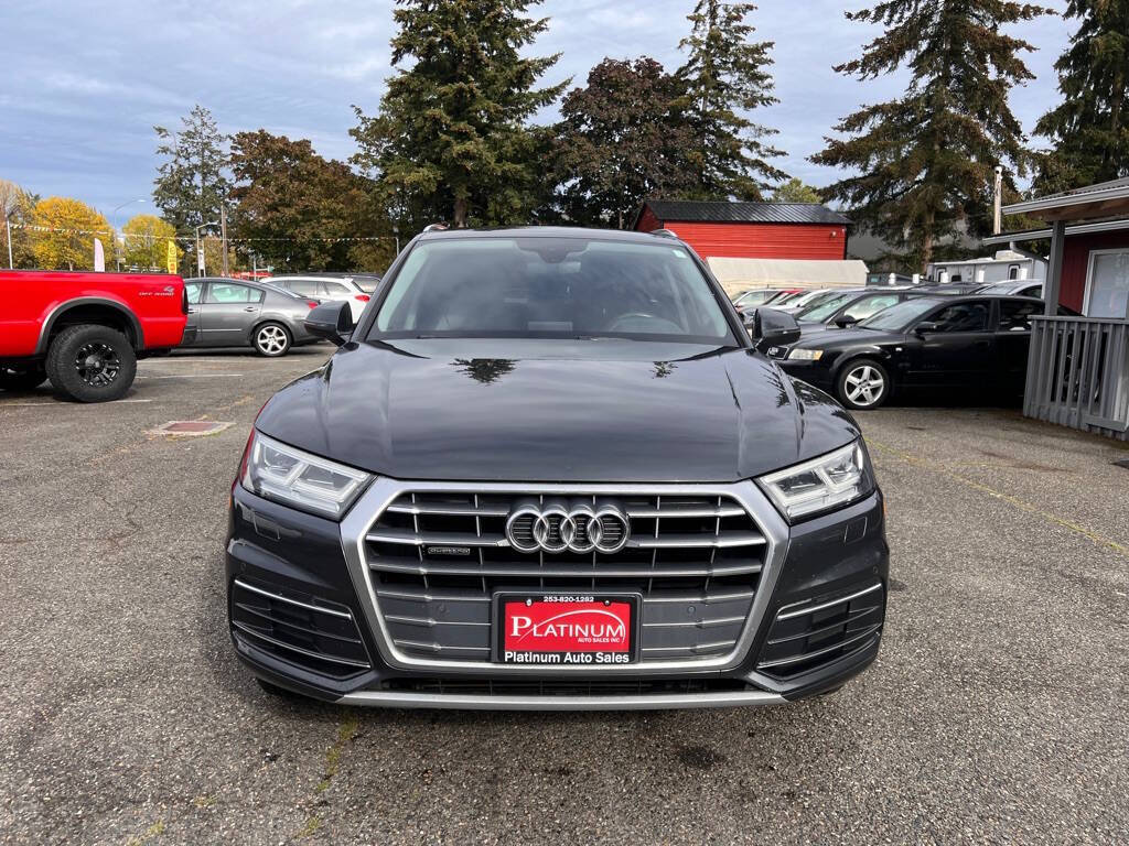 2018 Audi Q5 for sale at PLATINUM AUTO SALES INC in Lacey, WA