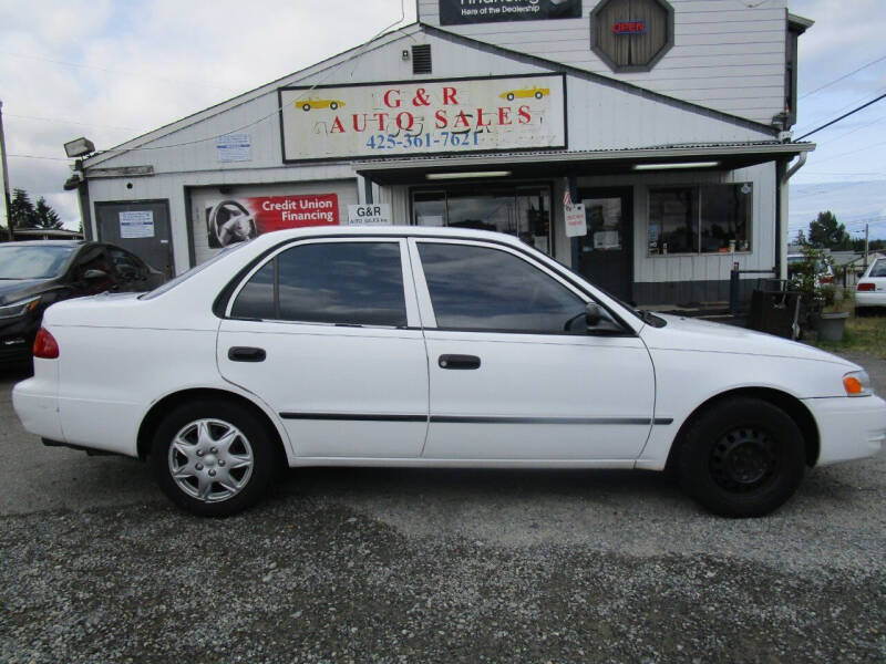 2000 Toyota Corolla for sale at G&R Auto Sales in Lynnwood WA