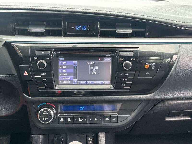 2016 Toyota Corolla S