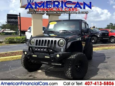 2008 Jeep Wrangler for sale at American Financial Cars in Orlando FL