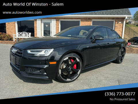 2018 Audi S4 for sale at Auto World Of Winston - Salem in Winston Salem NC