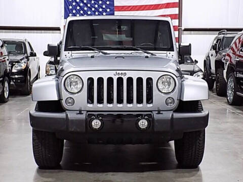 2015 Jeep Wrangler Unlimited for sale at Texas Motor Sport in Houston TX