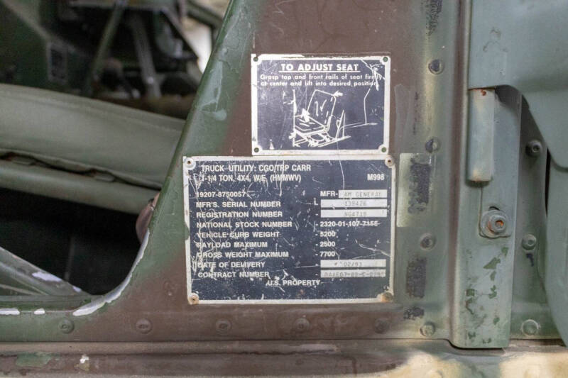 1993 AM General Hummer