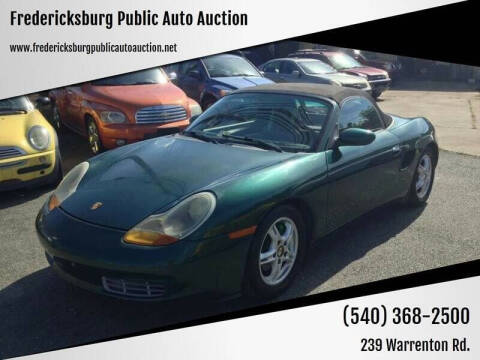 2000 Porsche Boxster for sale at FPAA in Fredericksburg VA