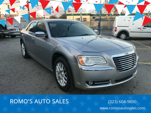 2011 Chrysler 300 for sale at ROMO'S AUTO SALES in Los Angeles CA