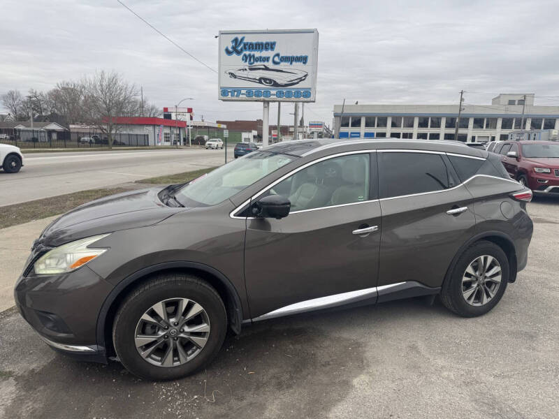 2016 Nissan Murano for sale at Kramer Motor Co INC in Shelbyville IN